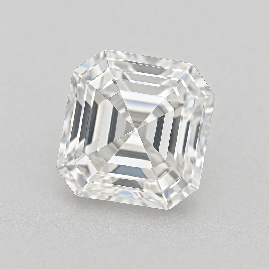 8.0ct Asscher Lab Diamond - E/VS2
