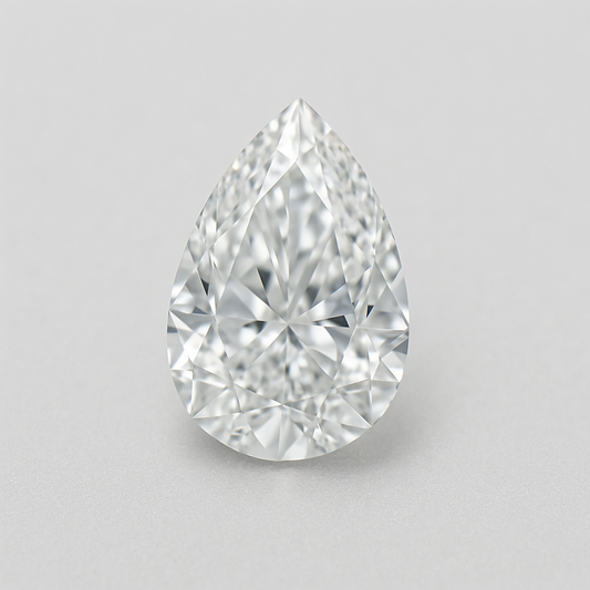1.0ct Pear Lab Diamond - G/VVS2