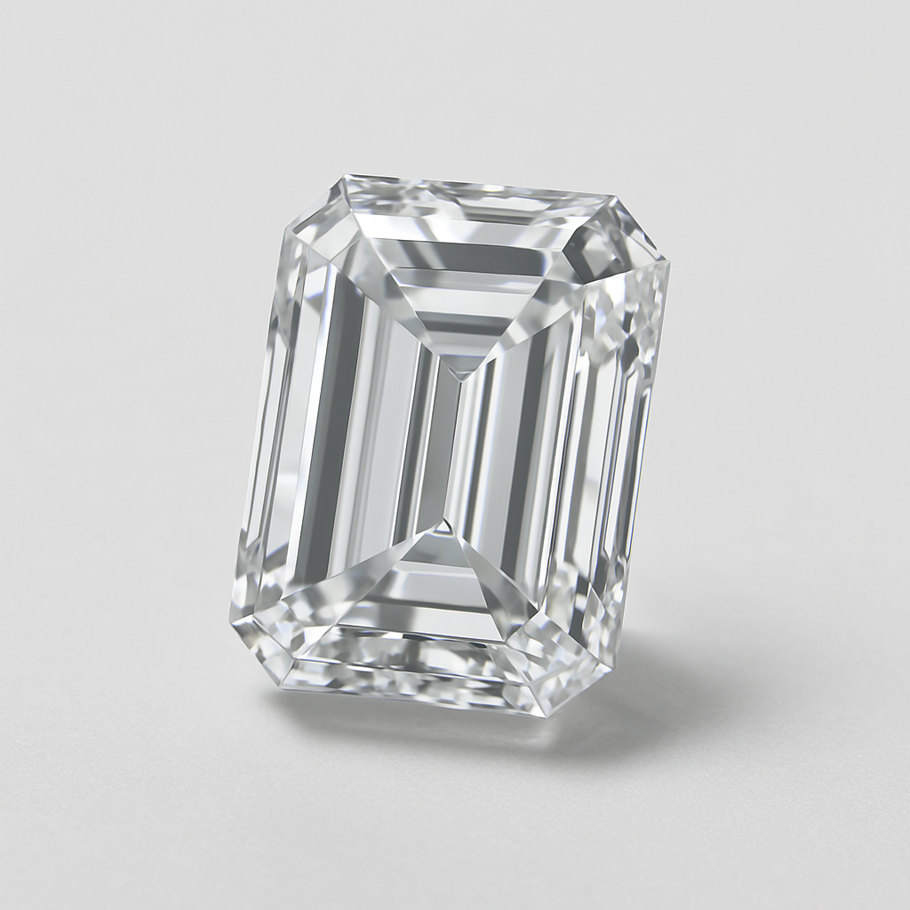 1.07ct Emerald Lab Diamond - E/VS1